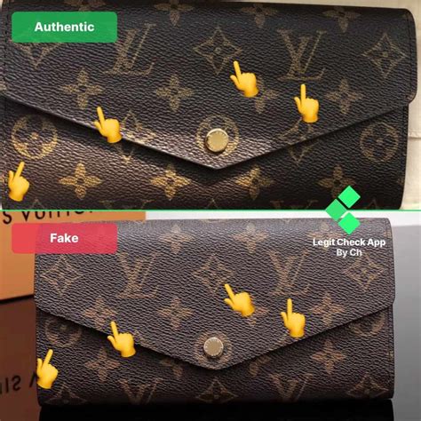 louis vuitton victorine wallet fake vs real